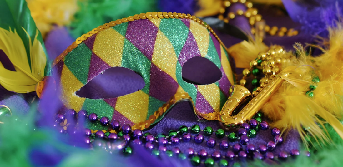 Lulu's Mardi Gras Golf Cart Parade